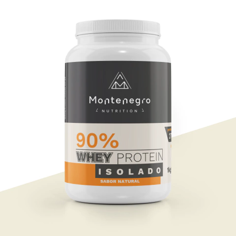 Embalagem do Whey Protein Isolado 90 por cento puro, 1 quilo