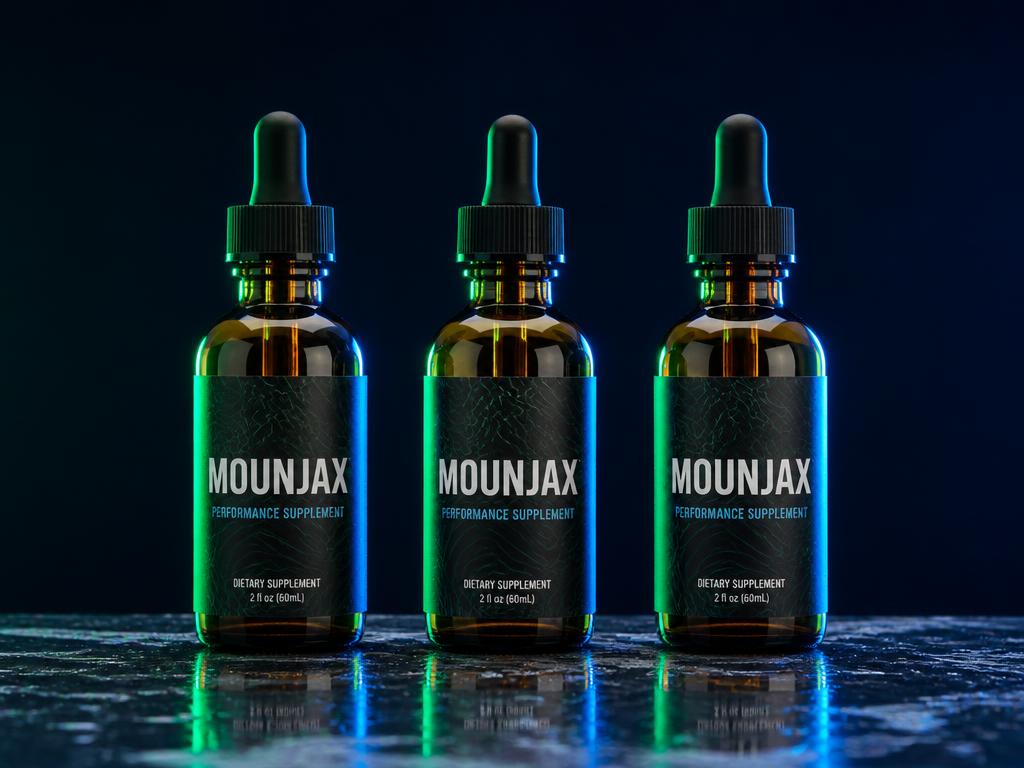 Kit Mounjax Gotas com 3 frascos